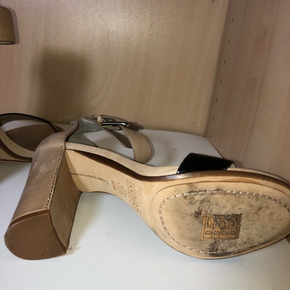 KORS Michael KORS Block Heel Sandals Size 10 - Picture 5 of 7